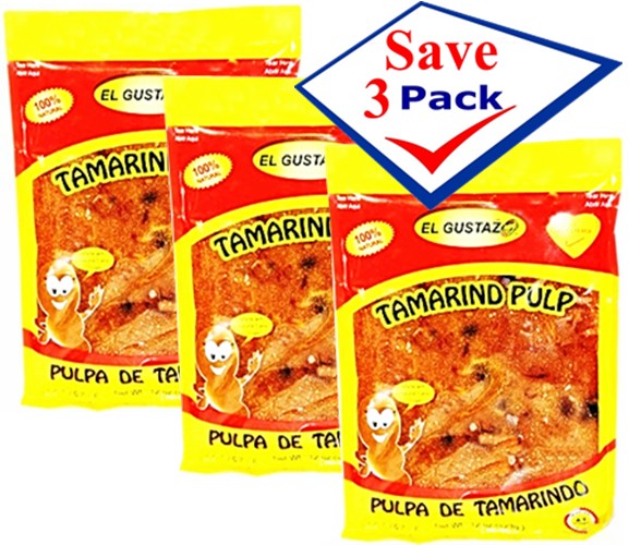 Tamarind Pulp 12 oz 100% natural Pack of 3